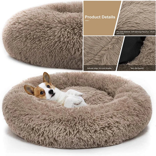 Ultra Soft Washable Dog and Cat Cushion Bed.